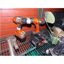 B & D DRILL SET - 18VOLT - 2 DRILLS, 2 BATTERIES & CHARGER - 5PCTTL - PS