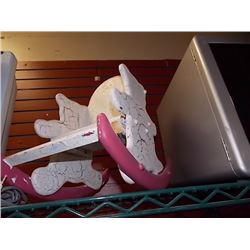 CHILD'S SHABBY SHEEK ROCKER