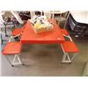 Image 1 : CHILD'S FOLDING PICNIC TABLE