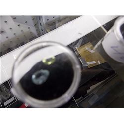 GEMSTONES -  2 TTL - GARNET (SQUARE) & QUARTZ FREE FORM)