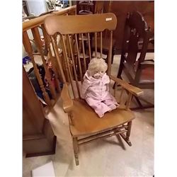 MAPLE ROCKING CHAIR
