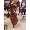 Image 1 : VINTAGE HAND CRAFTED CORNER SHELF - 2 PC