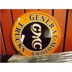 METAL SIGN - GMC