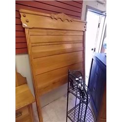 VINTAGE EAST LAKE QUEBEC ASH SINGLE HEADBOARD - CIRCA 1870