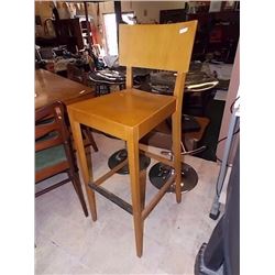 TEAK BAR CHAIR