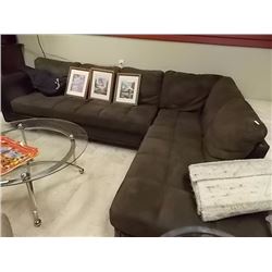 BROWN CORNER SECTIONAL FROM ESTATE
