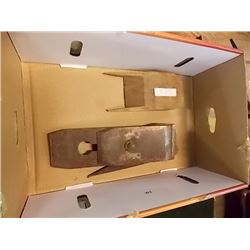 BOX OF WOOD PLANER PARTS