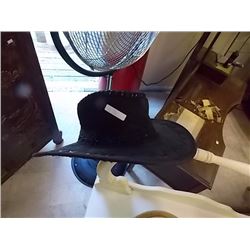 LEATHER WESTERN HAT