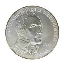1971 Republic of Panama 20 Balboas 2000 Grains Sterling Silver Coin