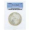 Image 1 : 1898-S $1 Morgan Silver Dollar Coin PCGS MS65