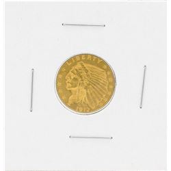 1912 $2 1/2 Indian Head Quarter Eagle Gold Coin