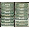 Image 2 : Lot of (14) 1935 & 1957 $1 Silver Certificate Notes