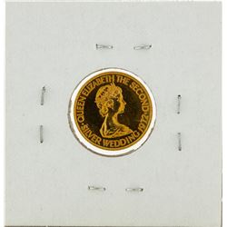 1972 Balwick of Jersey Ten Pounds Gold Coin