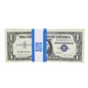 Image 1 : Pack of (100) Consecutive 1957A $1 Silver Certificate Notes Uncirculated