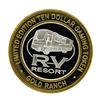 Image 1 : .999 Silver Gold Ranch Resort Verdi, Nevada $10 Casino Limited Edition Gaming To
