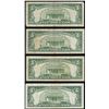 Image 2 : Lot of (4) 1963 $5 Legal Tender Notes
