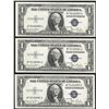Image 1 : Lot of (3) Consecutive 1935D $1 Silver Certificate Notes Narrow Uncirculated