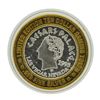 Image 2 : .999 Silver Caesars Palace Las Vegas, Nevada $10 Casino Limited Edition Gaming T