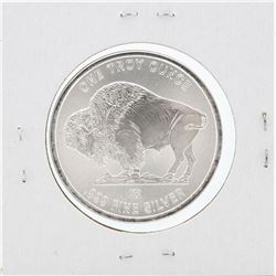 1 oz .999 Fine Silver Buffalo Round