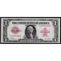 1923 $1 Legal Tender Red Seal Note