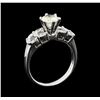 Image 4 : 18KT White Gold 1.51ctw Diamond Ring
