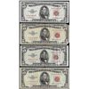 Image 1 : Lot of (4) 1953 $5 Legal Tender Notes