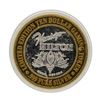 Image 2 : .999 Silver Flamingo Hilton Reno, Nevada $10 Casino Limited Edition Gaming Token