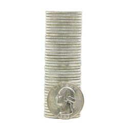 Roll of (40) 1963-D Brilliant Uncirculated Washington Quarters