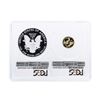 Image 2 : 2016 American Silver & Gold Eagle 30th Anniversary Proof Bimetallic Set PCGS PR7