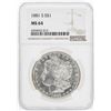 Image 1 : 1881-S $1 Morgan Silver Dollar Coin NGC MS64