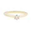Image 1 : 14KT Yellow Gold Lady's 0.25ct Diamond Ring