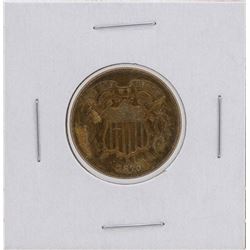 1870 Two Cent Piece Coin
