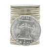 Image 2 : Roll of (20) 1958 Brilliant Uncirculated Franklin Half Dollar Coins