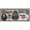 Image 1 : 1907 $5 Woodchopper Legal Tender Note