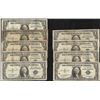 Image 1 : Lot of (9) 1935 & 1957 $1 Silver Certificate Notes