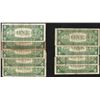 Image 2 : Lot of (9) 1935 & 1957 $1 Silver Certificate Notes