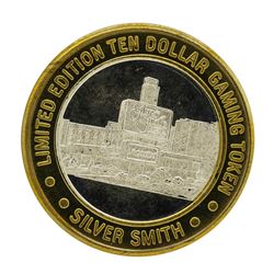 .999 Silver Silversmith Casino Resort Wendover, NV $10 Limited Edition Gaming To