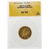Image 1 : 1873-A 20 Mark Germany Prussia Gold Coin ANACS AU50