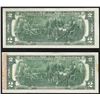 Image 2 : Lot of (2) 1976 First Day of Issue $2 Federal Reserve Notes