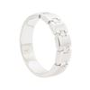 Image 3 : 14KT White Gold Men's 0.35ctw Diamond Ring