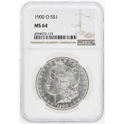 1900-O $1 Morgan Silver Dollar Coin NGC MS64