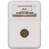 Image 1 : 1904 Hong Kong 5 Cents Silver Coin NGC MS63