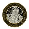 Image 1 : .999 Silver Bellagio Las Vegas, Nevada $10 Casino Limited Edition Gaming Token