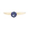 Image 1 : 14KT Yellow Gold Lady's 0.60ct Sapphire Ring