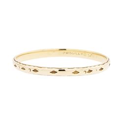 14KT Yellow Gold Band with Milgrain Detailing