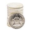 Image 2 : Roll of (20) 1963-D Brilliant Uncirculated Franklin Half Dollar Coins