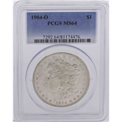 1904-O $1 Morgan Silver Dollar Coin PCGS MS64