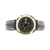 Image 3 : 18KT Yellow Gold Breitling Chronomat Watch with Leather Bracelet