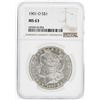 Image 1 : 1901-O $1 Morgan Silver Dollar Coin NGC MS63