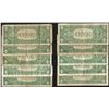 Image 2 : Lot of (10) 1935 & 1957 $1 Silver Certificate Notes